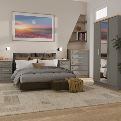 Talland 4 Piece Bedroom Furniture Set