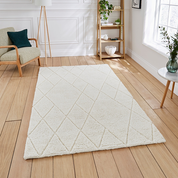 Wilburn Diamond Wool Rug