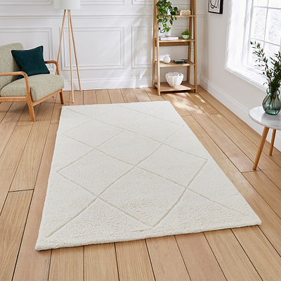 Emerson Diamond Wool Rug