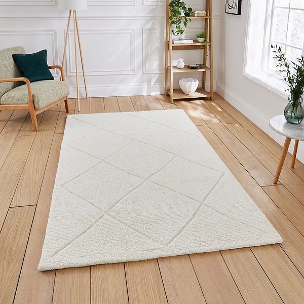 Emerson Diamond Wool Rug