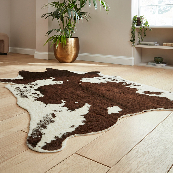 Alamo Faux Cow Print Rug