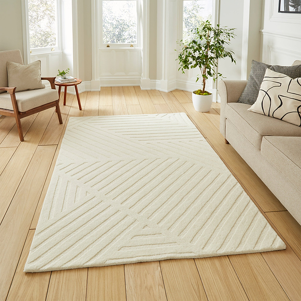 Sedra Diagonal Imprinted Rug