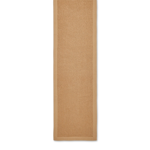 Ford Herringbone Jute Border Rug