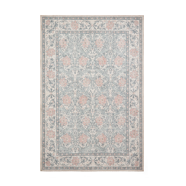 Aubrie Classic Floral Print Rug