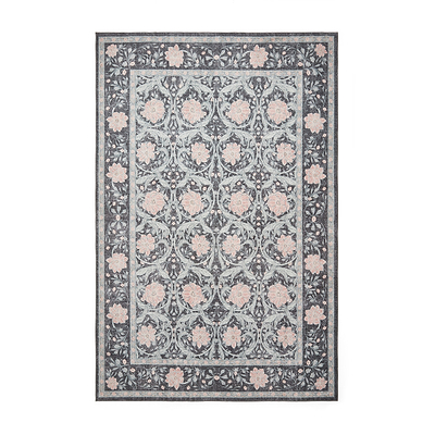 Aubrie Classic Floral Print Rug