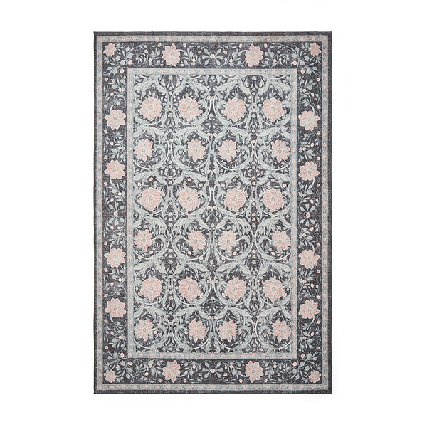 Aubrie Classic Floral Print Rug