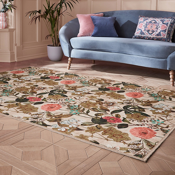Clarke & Clarke Passiflora Washable Rug