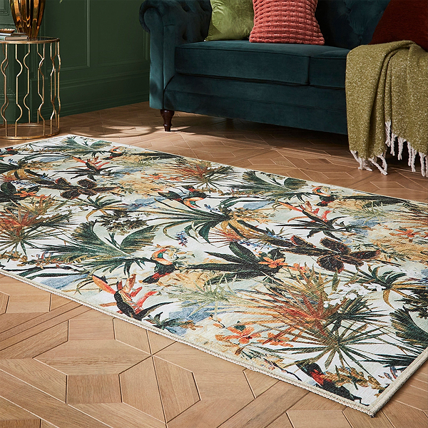 Clarke & Clarke Toucan Washable Rug