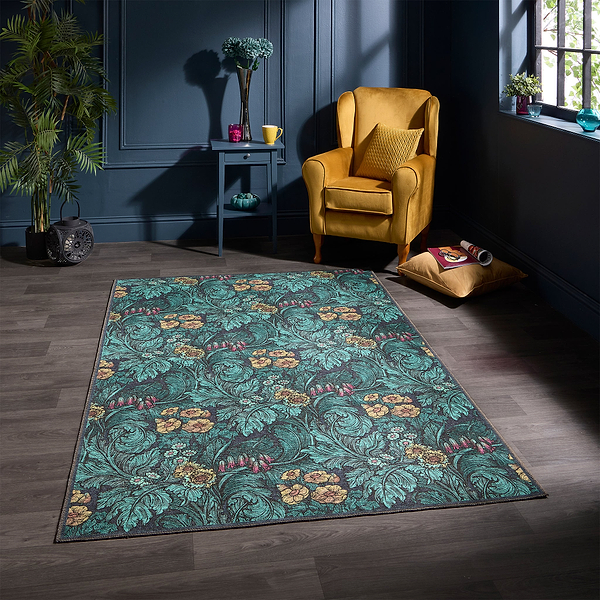 Hedgerovia Washable Flatweave Rug