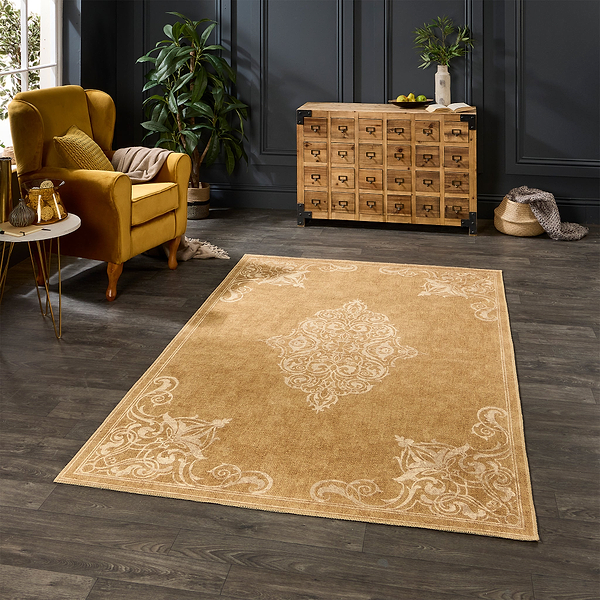 Sarabande Washable Flatweave Rug