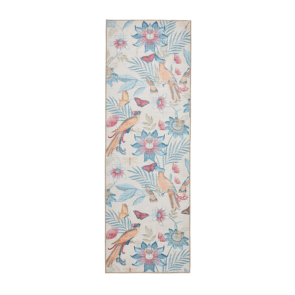 Amaya Tropical Birds Washable Rug