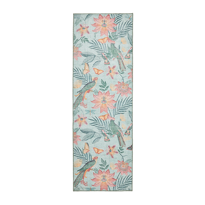Amaya Tropical Birds Washable Rug