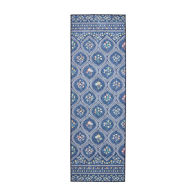 Cameo Floral Washable Rug
