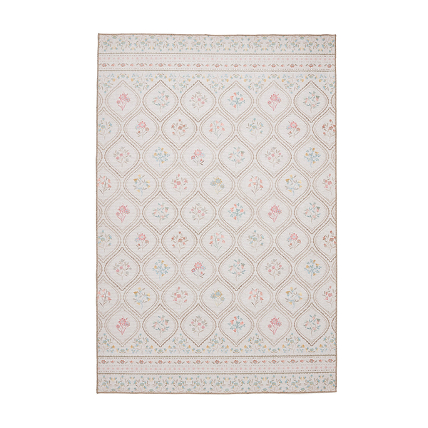 Cameo Floral Washable Rug