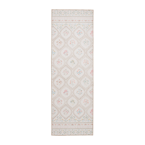 Cameo Floral Washable Rug