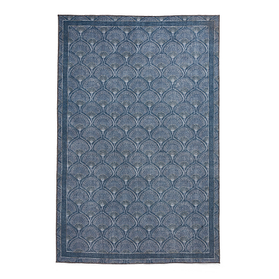 Deco Peacock Washable Rug