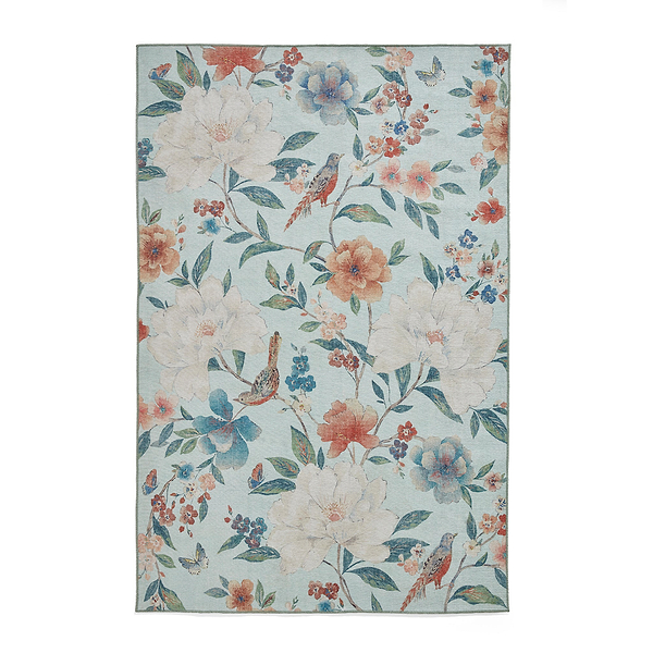 Pippa Floral Washable Rug