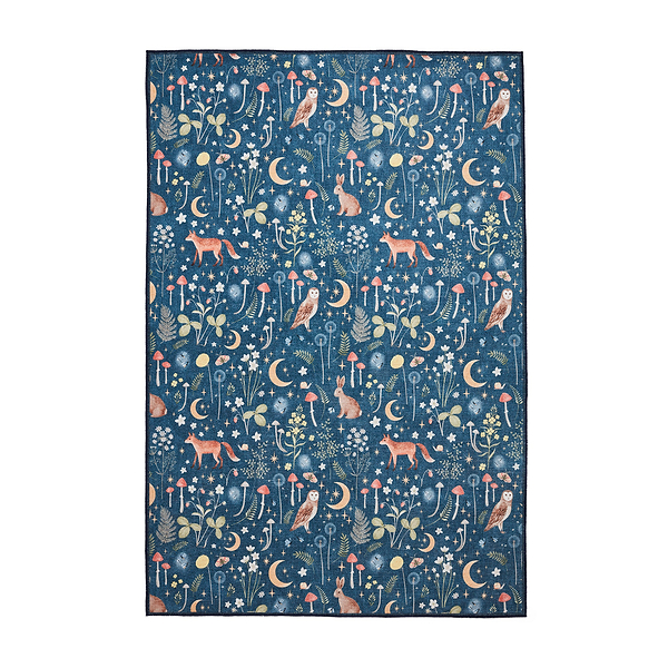 Twilight Animals Washable Rug