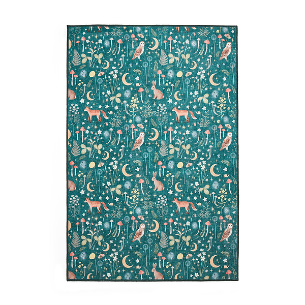 Twilight Animals Washable Rug