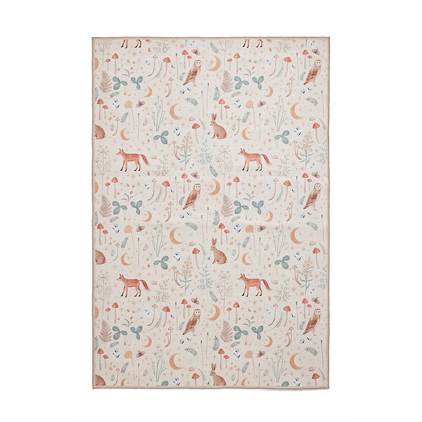 Twilight Animals Washable Rug
