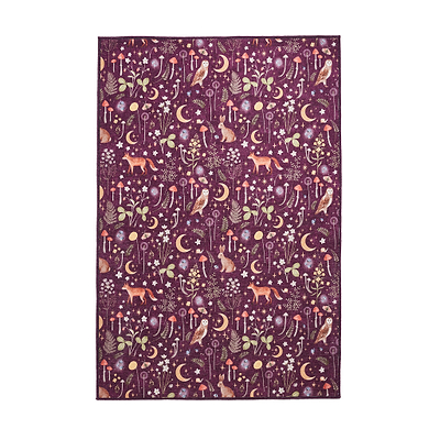 Twilight Animals Washable Rug