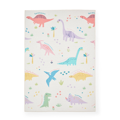 Kids Dinosaur Friends Washable Rug
