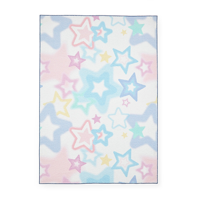 Kids Ombre Stars Washable Rug
