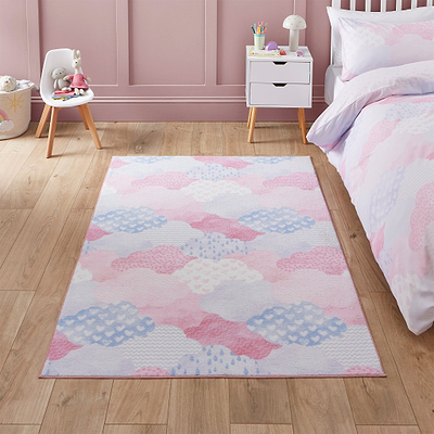 Kids Soft As A Cloud Washable Rug