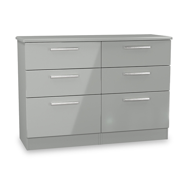 Penmere 6 Drawer Wide Chest