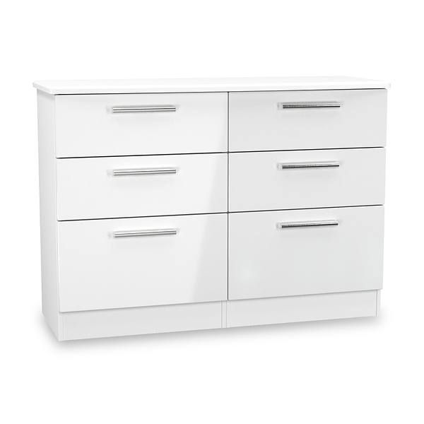 Penmere 6 Drawer Wide Chest