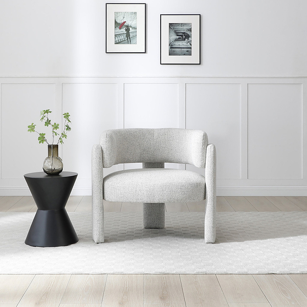 Lenore Curved Armchair