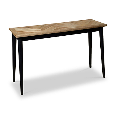 Maeko Parquet Mango Wood Console Table