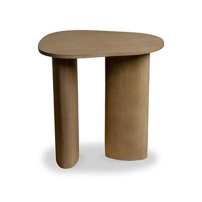 Zenra Mango Wood Lamp Table
