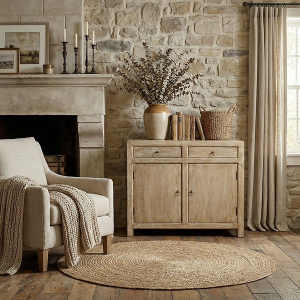 Amal Mango Wood Small Sideboard