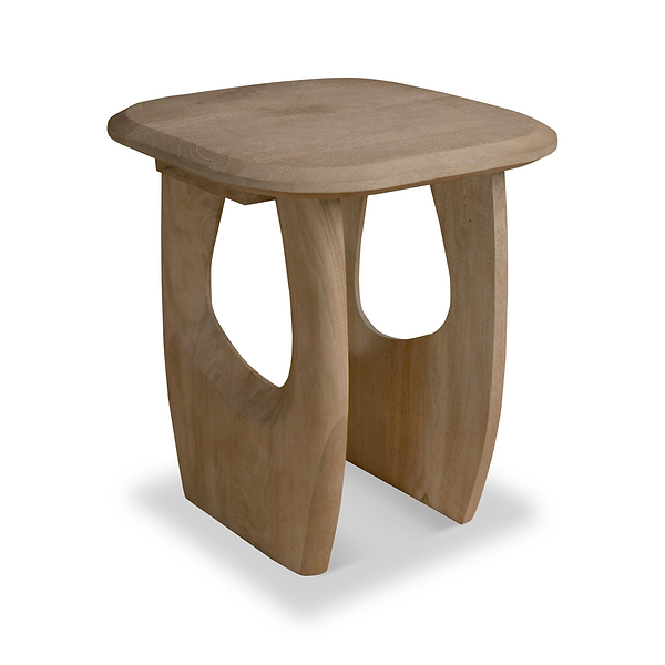 Kanso Mango Wood Lamp Table
