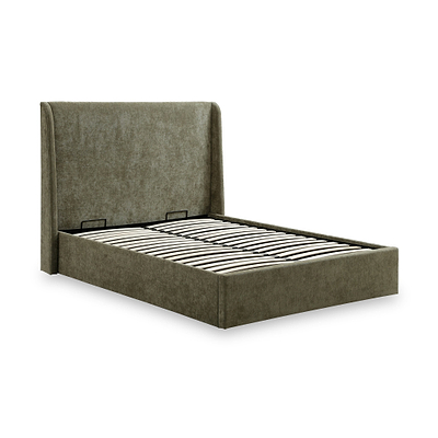 Deacon Multilift Chenille Ottoman Bed