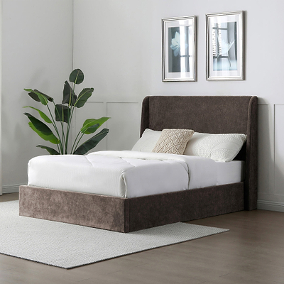 Deacon Multilift Chenille Ottoman Bed