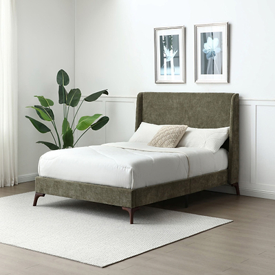 Russell Chenille Bed Frame