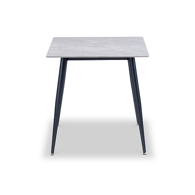 Avril Grey 75cm Sintered Stone Dining Table
