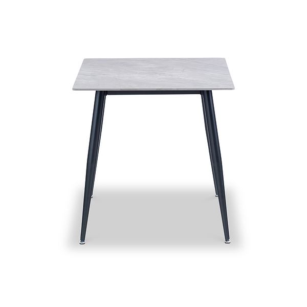 Avril Grey 75cm Sintered Stone Dining Table