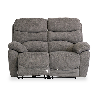 Seville Fabric Power Reclining 2 Seater Sofa