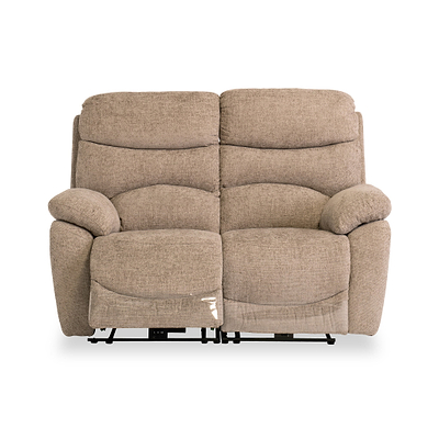 Seville Fabric Power Reclining 2 Seater Sofa