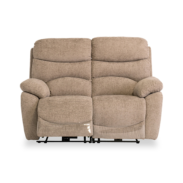 Seville Fabric Power Reclining 2 Seater Sofa