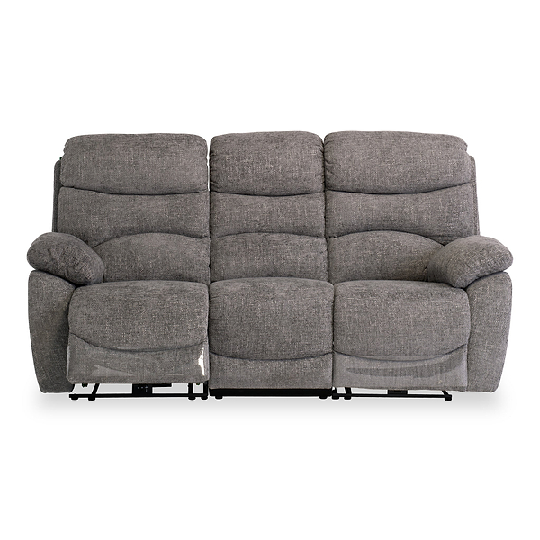 Seville Fabric Power Reclining 3 Seater Sofa