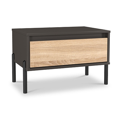 Axton 1 Drawer Wide Bedside Table