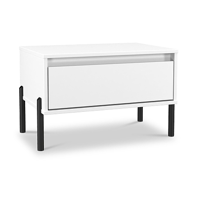 Axton 1 Drawer Wide Bedside Table