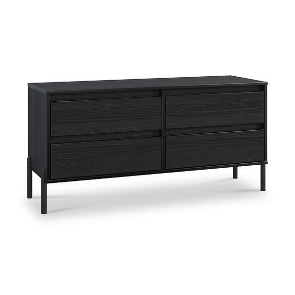 Axton 4 Drawer Low Storage Unit