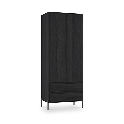 Axton Double Wardrobe & 2 Drawers