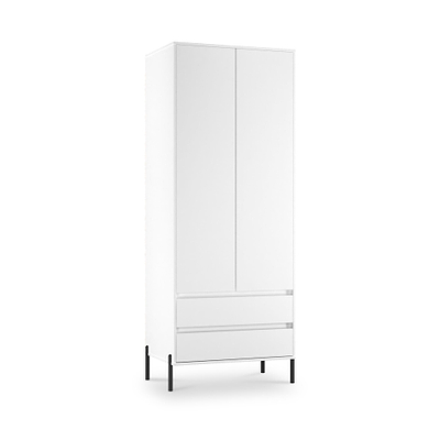 Axton Double Wardrobe & 2 Drawers