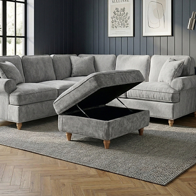 Alfie and Arthur XL Universal Storage Footstool